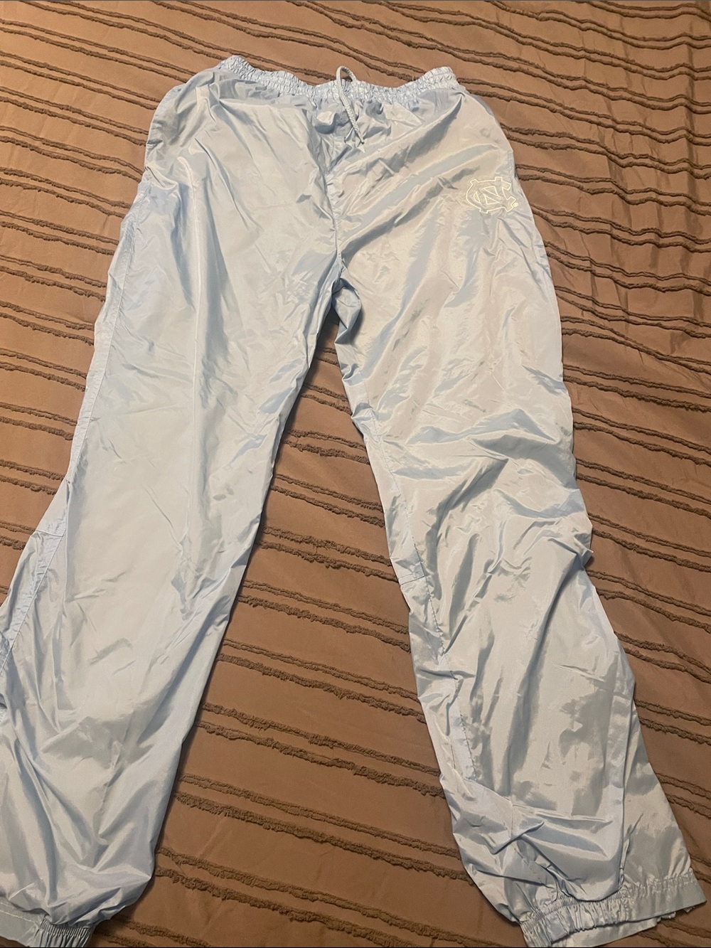 Light Blue Women's Windbreaker Track Pants and jacket